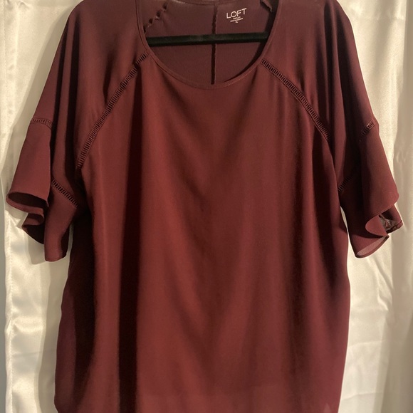 Maroon top from Loft - Picture 1 of 2
